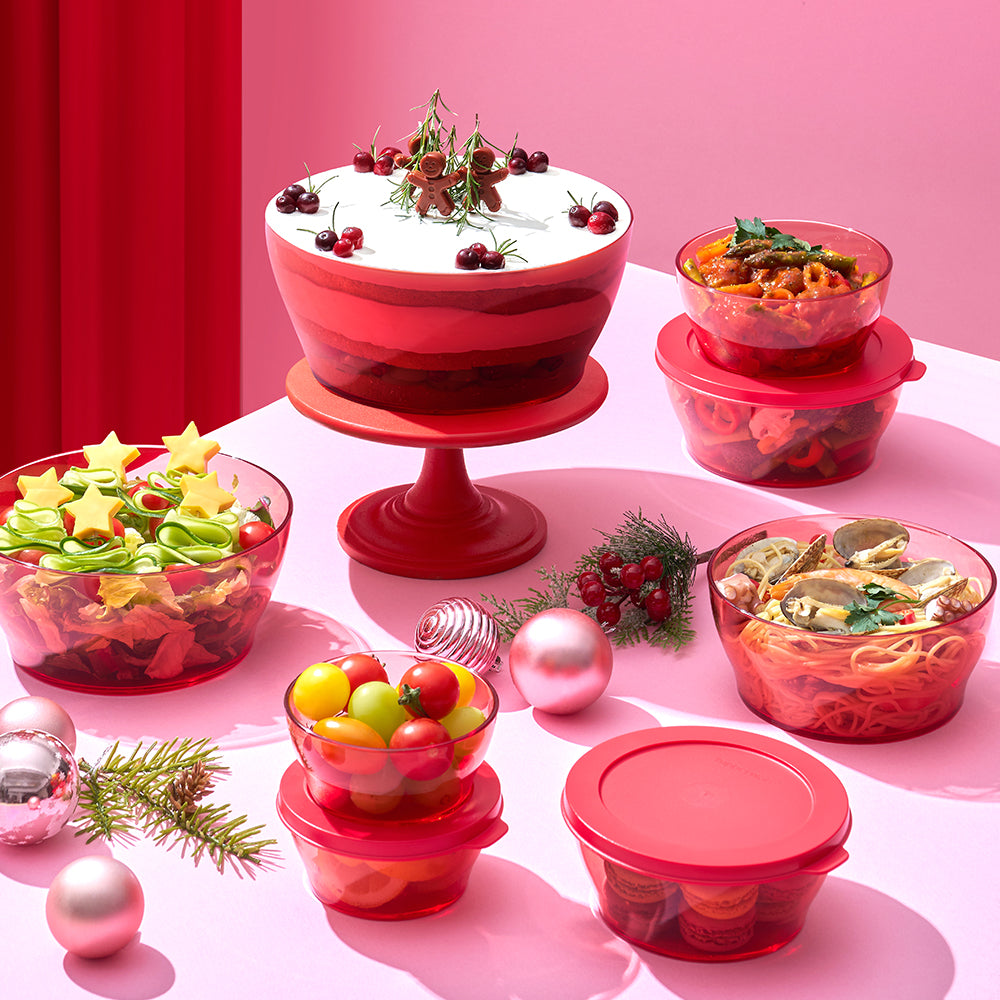 크리스탈 보울 2.4L 레드