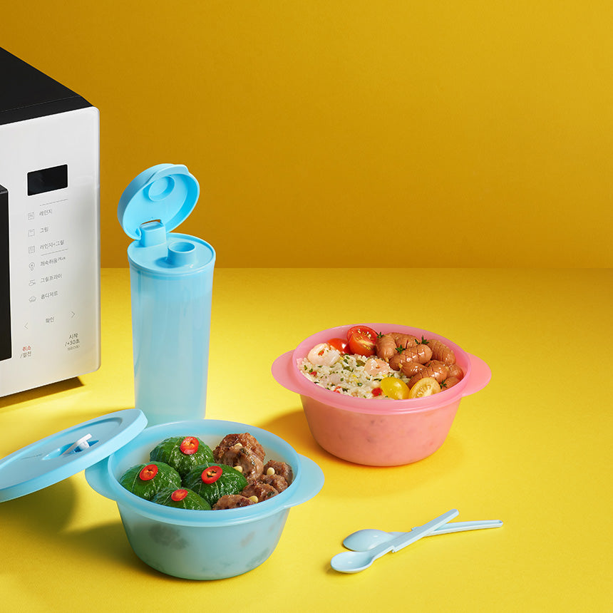 이지레인지 텀블러 세트 블루