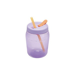 다담자 빨대커버 550ml 연보라