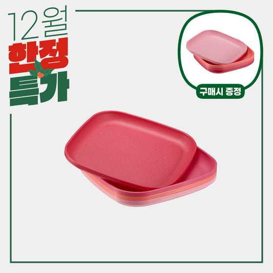 [소형 4개 증정] 런천 플레이트 대형 4개