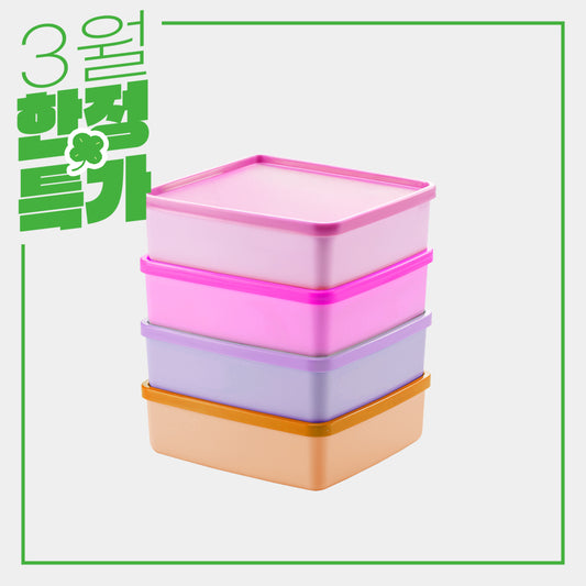 사각 냉장기 4P 620mL