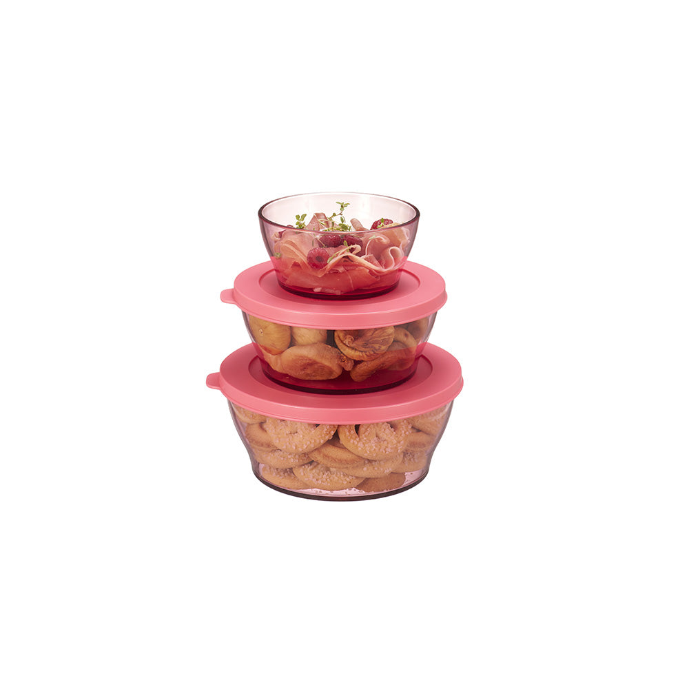 [같은 상품 추가 증정] 크리스탈 보울 소형 핑크