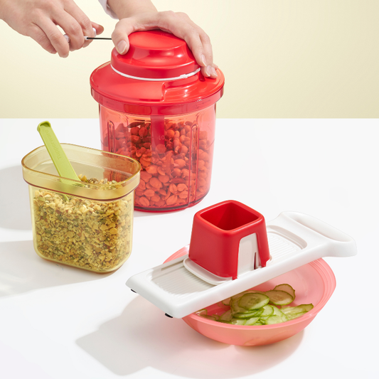 [다홍, 핑크 중형 증정] 다용도 접시 중형  2P 파랑, 주황