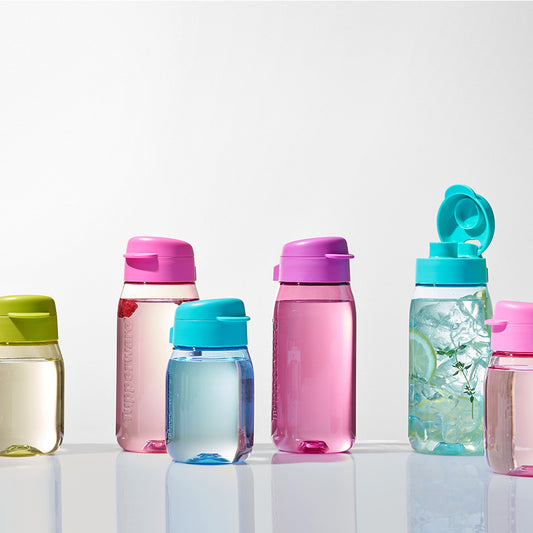 크리스탈 에코물통 550ML 연보라