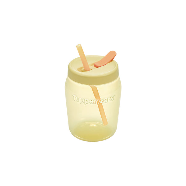 다담자 빨대커버 550ml 레몬