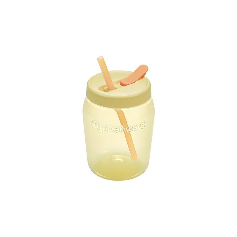 다담자 빨대커버 550ml 레몬